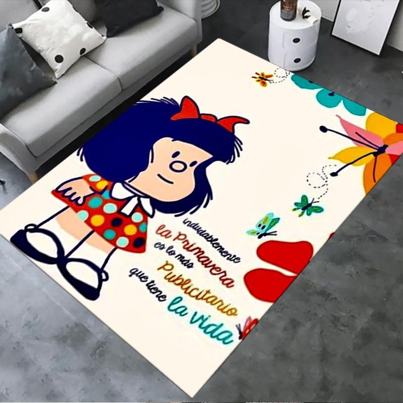 2025 New Mafalda Carpet Rug for Living Room Bedroom Home Sofa Decoration,Kids play Non-slip Floor Mat 79 40x60cm( 15x23in )
2025 New Mafalda Carpet Rug for Living Room Bedroom Home Sofa Decoration,Kids play Non-slip Floor Mat 79 40x60cm( 15x23in )