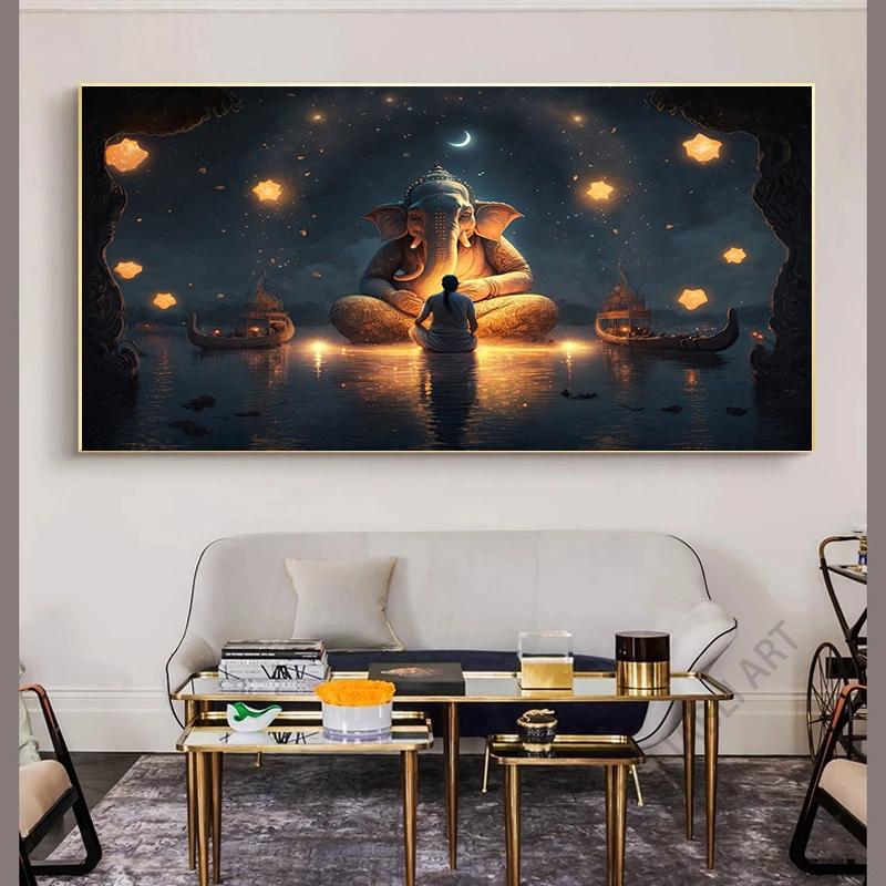 Абстракция Индуизм Ганеша Холст Картина Религиозный Слон Бог Печать Плакат Настенное Искусство Спальня Домашнее Украшение Без Рамки 20x40cm Unframed
Абстракция Индуизм Ганеша Холст Картина Религиозный Слон Бог Печать Плакат Настенное Искусство Спальня Домашнее Украшение Без Рамки 20x40cm Unframed