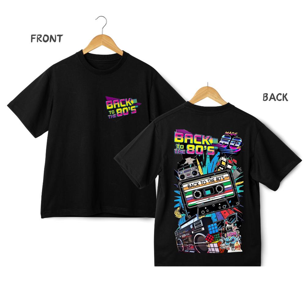 Back to the 80s Graphic T-Shirt Retro Cassette Boombox T-shirt - Streetwear Tee XL
Back to the 80s Graphic T-Shirt Retro Cassette Boombox T-shirt - Streetwear Tee XL