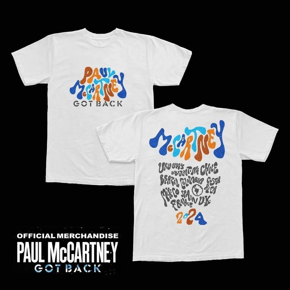 Hot Paul McCartney Got Back Tour 2024 Tshirt Two side Full Size S3XL Unisex T-Shirt XXL
Hot Paul McCartney Got Back Tour 2024 Tshirt Two side Full Size S3XL Unisex T-Shirt XXL