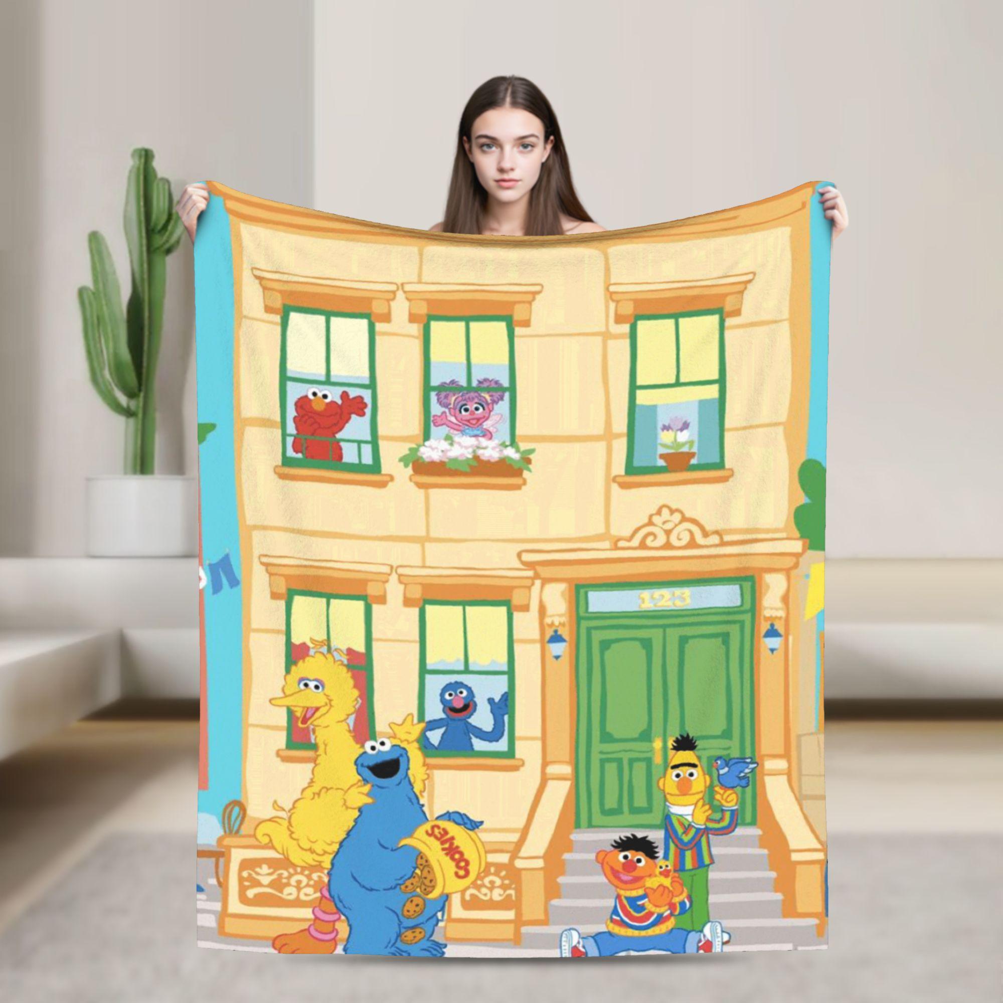 Sesames Streets Flannel Blankets Winter Soft Durable Throw Blanket for Children Couch Chair Funny Bedspread Sofa Bed Cover 75cmx90cm чёрный
Sesames Streets Flannel Blankets Winter Soft Durable Throw Blanket for Children Couch Chair Funny Bedspread Sofa Bed Cover 75cmx90cm чёрный