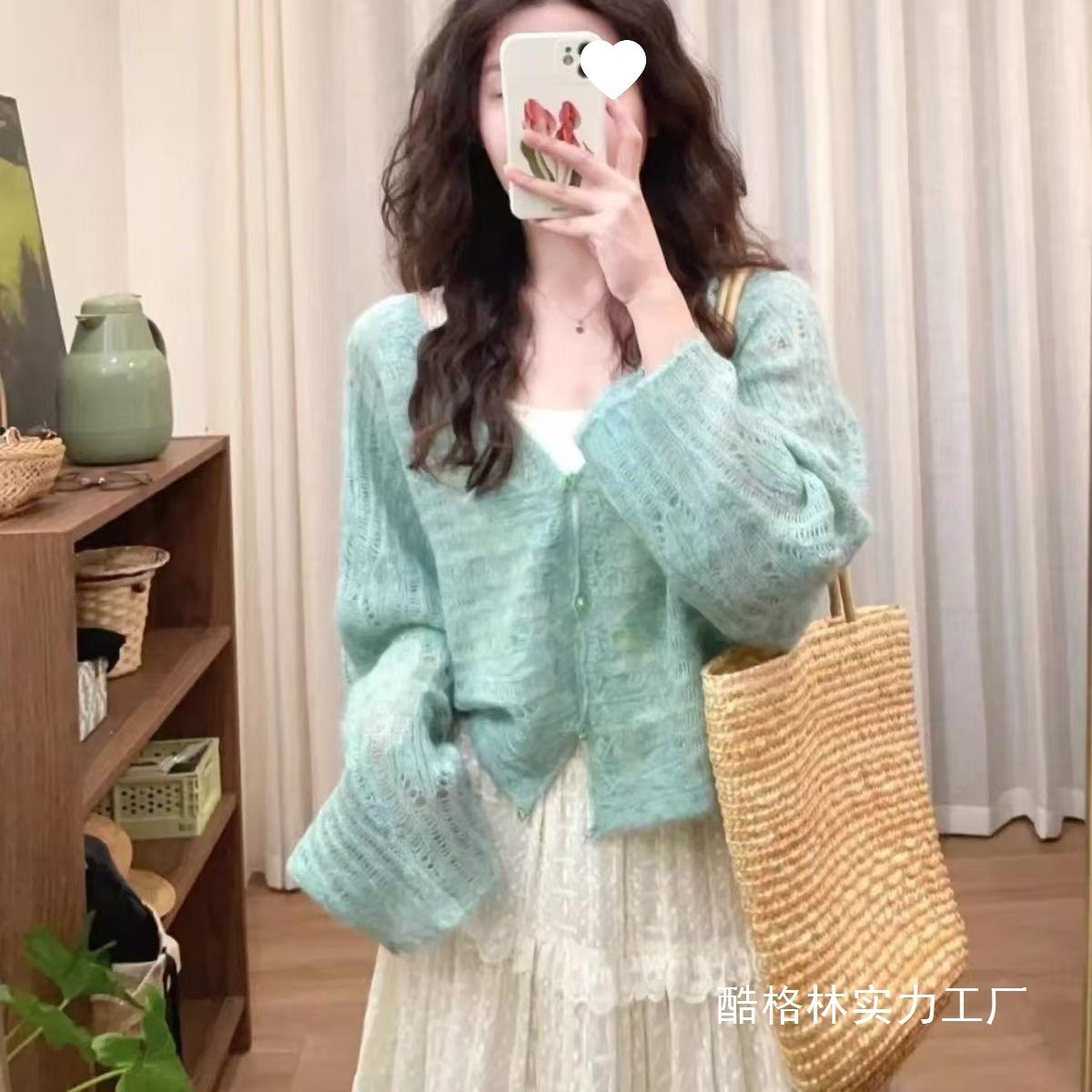 Ленивый Свитер Топ Тонкое Пальто Элегантный Кружевной Кардиган Блузка Ранней Весны 2XL изумрудный
Ленивый Свитер Топ Тонкое Пальто Элегантный Кружевной Кардиган Блузка Ранней Весны 2XL изумрудный