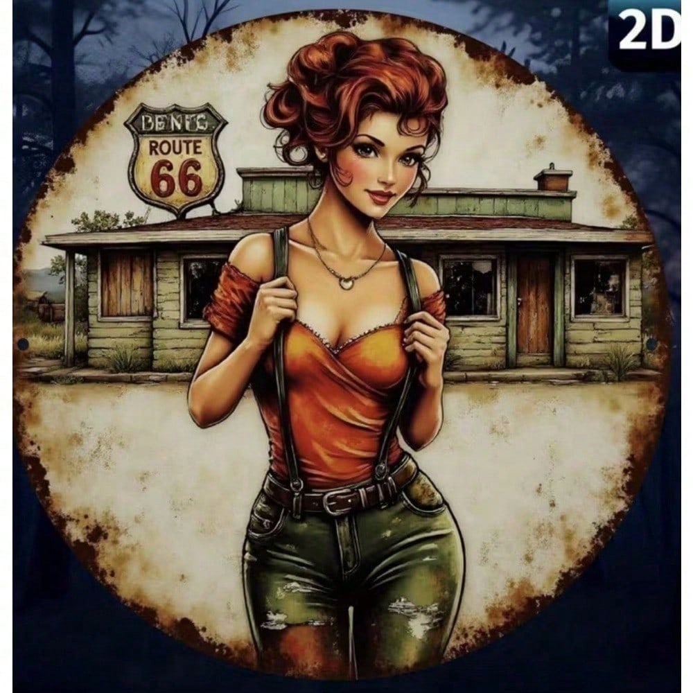 Vintage Metal Tin Sign Retro Aluminum Wall Decor for Man Cave Garage Bar різнокольоровий
Vintage Metal Tin Sign Retro Aluminum Wall Decor for Man Cave Garage Bar різнокольоровий