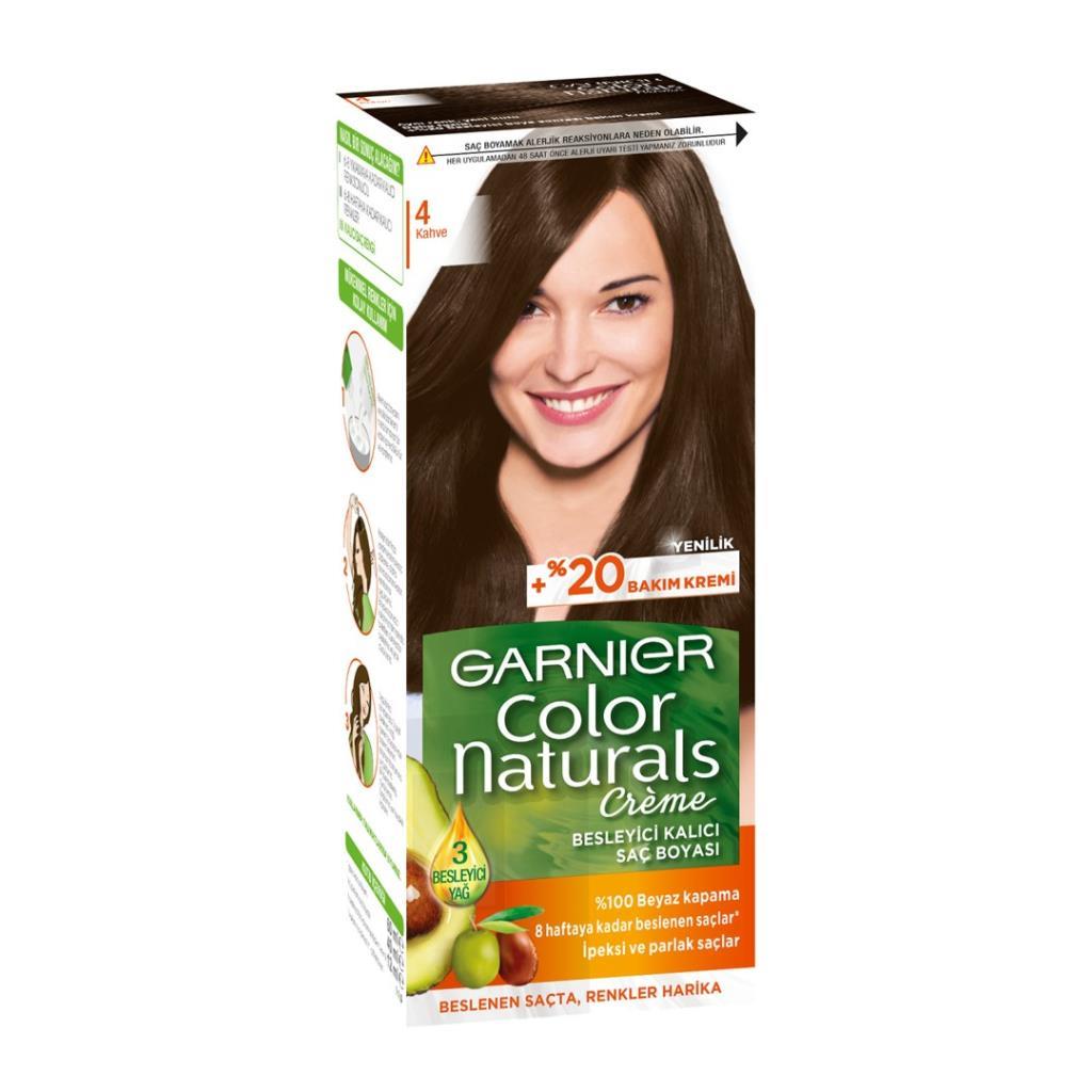 Garnier Color Naturals 4 Коричневый
Garnier Color Naturals 4 Коричневый
