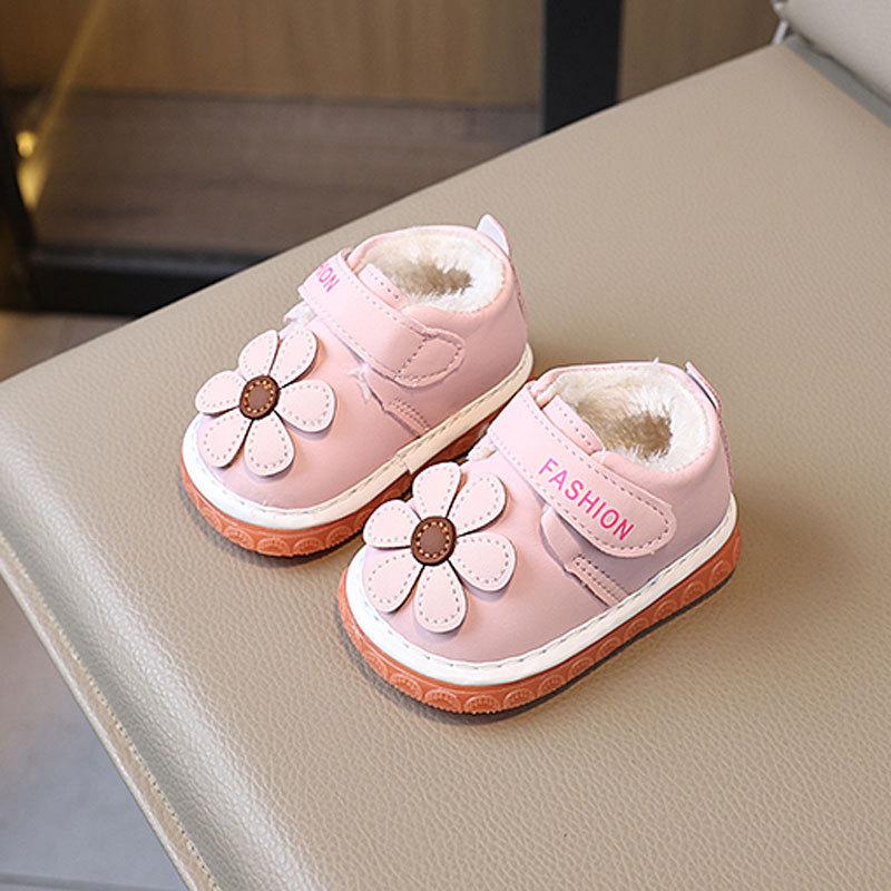 Winter Velvet Thickened Cotton Shoes for Men and Women Called Shoes 0-1-2 Year Old Baby Toddler Shoes Baby Soft Sole 20 рожевий
Winter Velvet Thickened Cotton Shoes for Men and Women Called Shoes 0-1-2 Year Old Baby Toddler Shoes Baby Soft Sole 20 рожевий