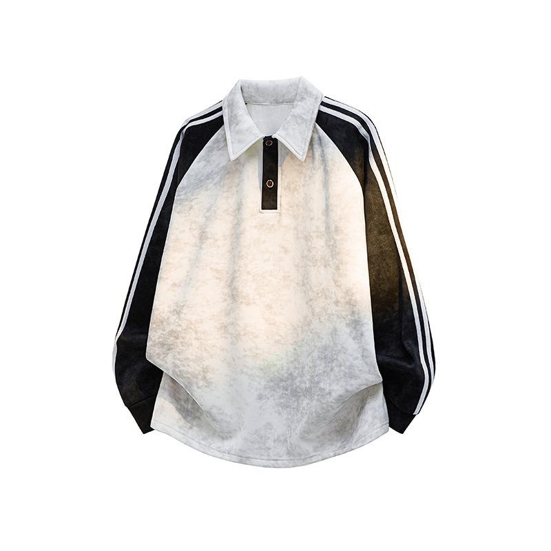 Autumn Men S Contrasting Splicing Sweater Men S Casual Loose Pullover Sweater Jacket M белый
Autumn Men S Contrasting Splicing Sweater Men S Casual Loose Pullover Sweater Jacket M белый