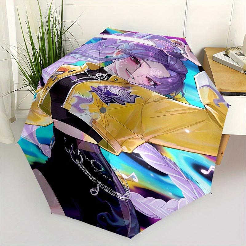 KPop Demon Hunters Automatic opening and closing folding umbrella with 8-rib frame and compact travel design, perfect for all occasions | St
KPop Demon Hunters Automatic opening and closing folding umbrella with 8-rib frame and compact travel design, perfect for all occasions | St