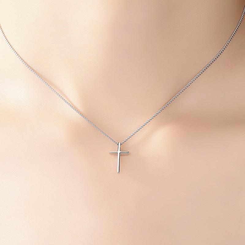 Buyee 925 Sterling Silver Small Cross Pendant Chain Light Polishing Simple Necklace for Women Fashion Glamour Fine Jewelry Chain 45cm
Buyee 925 Sterling Silver Small Cross Pendant Chain Light Polishing Simple Necklace for Women Fashion Glamour Fine Jewelry Chain 45cm