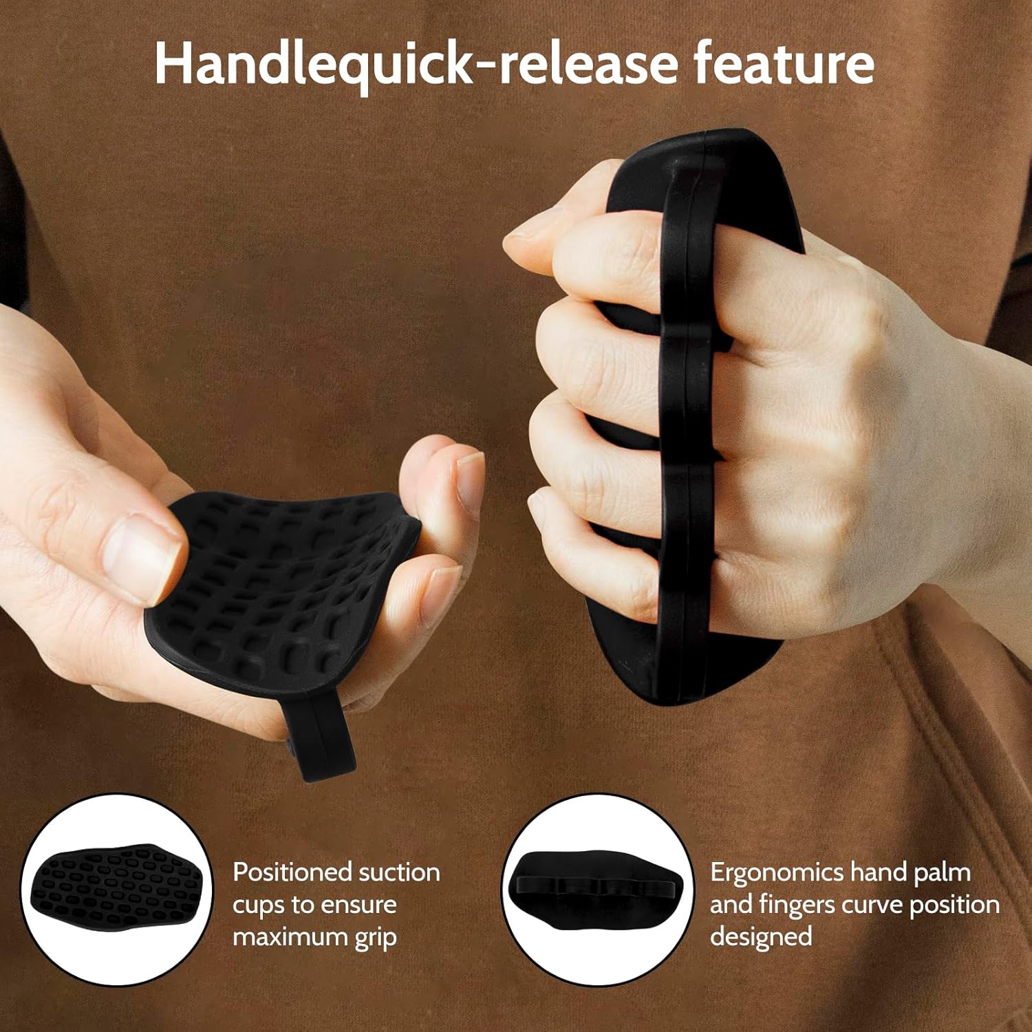 Anti-Slip Workout Grips Gym Grips Palm Protection Gloves for Weight Lifting Dumbbell Deadlift Bar Pad Pull Up Grippers чорний
Anti-Slip Workout Grips Gym Grips Palm Protection Gloves for Weight Lifting Dumbbell Deadlift Bar Pad Pull Up Grippers чорний