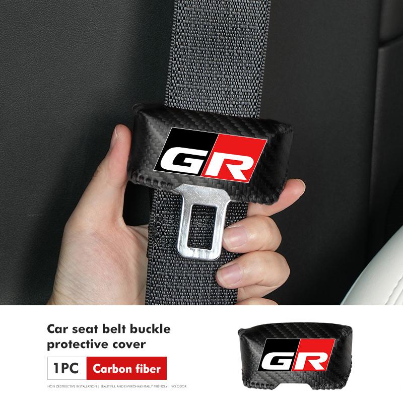 Car Seat Belt Buckle Plug Leather Car Seat Belt Clip Protective Covers For Toyota GRsport Hilux Aygo Yaris Corolla Rav4 CHR
Car Seat Belt Buckle Plug Leather Car Seat Belt Clip Protective Covers For Toyota GRsport Hilux Aygo Yaris Corolla Rav4 CHR