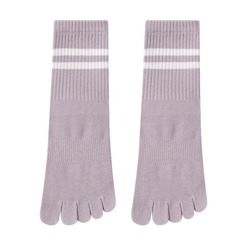 Classic Stripe Non-Slip Split-Toe Yoga & Pilates Socks with Silicone Grip One Size светло-фиолетовый
Classic Stripe Non-Slip Split-Toe Yoga & Pilates Socks with Silicone Grip One Size светло-фиолетовый