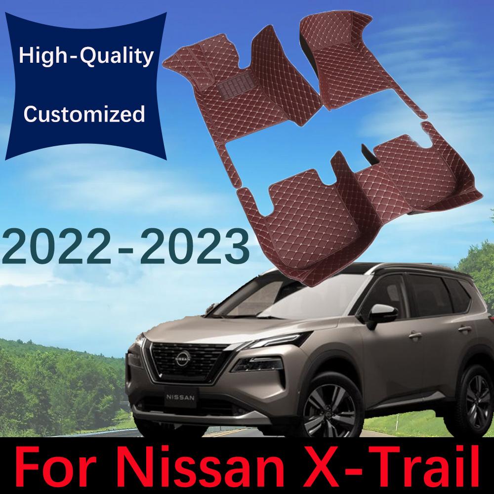 Кожаные автомобильные коврики на заказ для Nissan X-Trail Rogue 2022 2023, автомобильные ковры, подушечки для ног, интерьер
Кожаные автомобильные коврики на заказ для Nissan X-Trail Rogue 2022 2023, автомобильные ковры, подушечки для ног, интерьер