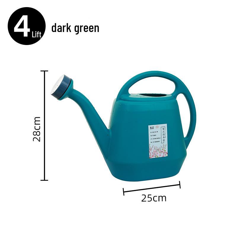 4L Large Capacity Long Spout Watering Can - Plastic Household Gardening Tool for Potted Plants and Leisure Greenery
4L Large Capacity Long Spout Watering Can - Plastic Household Gardening Tool for Potted Plants and Leisure Greenery