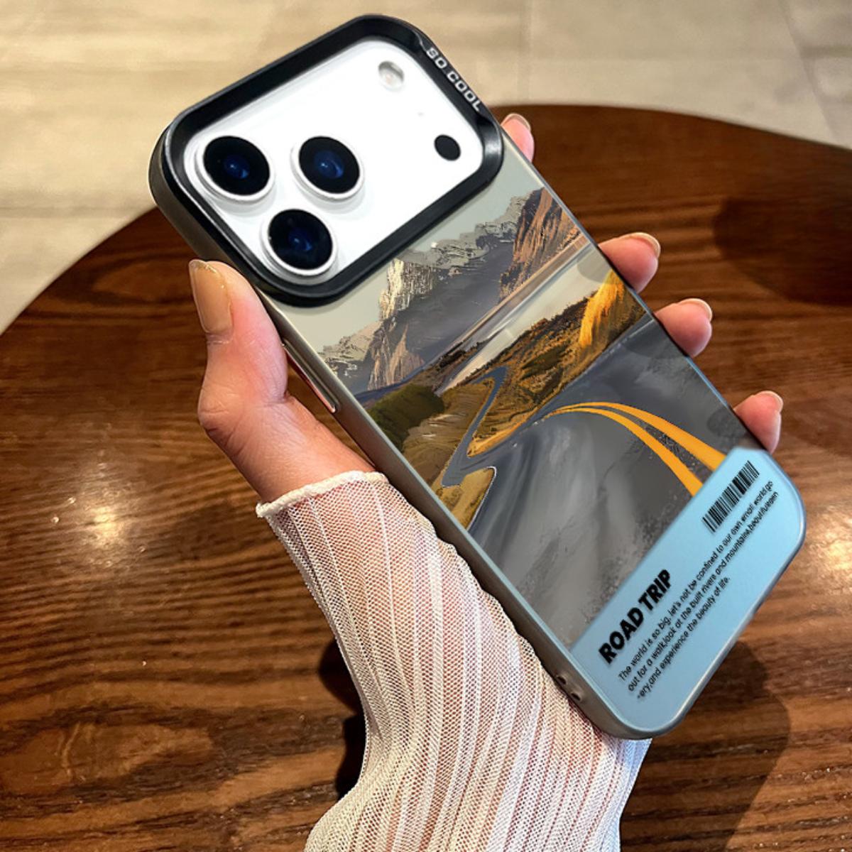 Road Trip Scenic Mountain Lake IPhone Case For 15/14/13/12 - Adventure Travel Protective Cover GALAXYS24 чёрный
Road Trip Scenic Mountain Lake IPhone Case For 15/14/13/12 - Adventure Travel Protective Cover GALAXYS24 чёрный