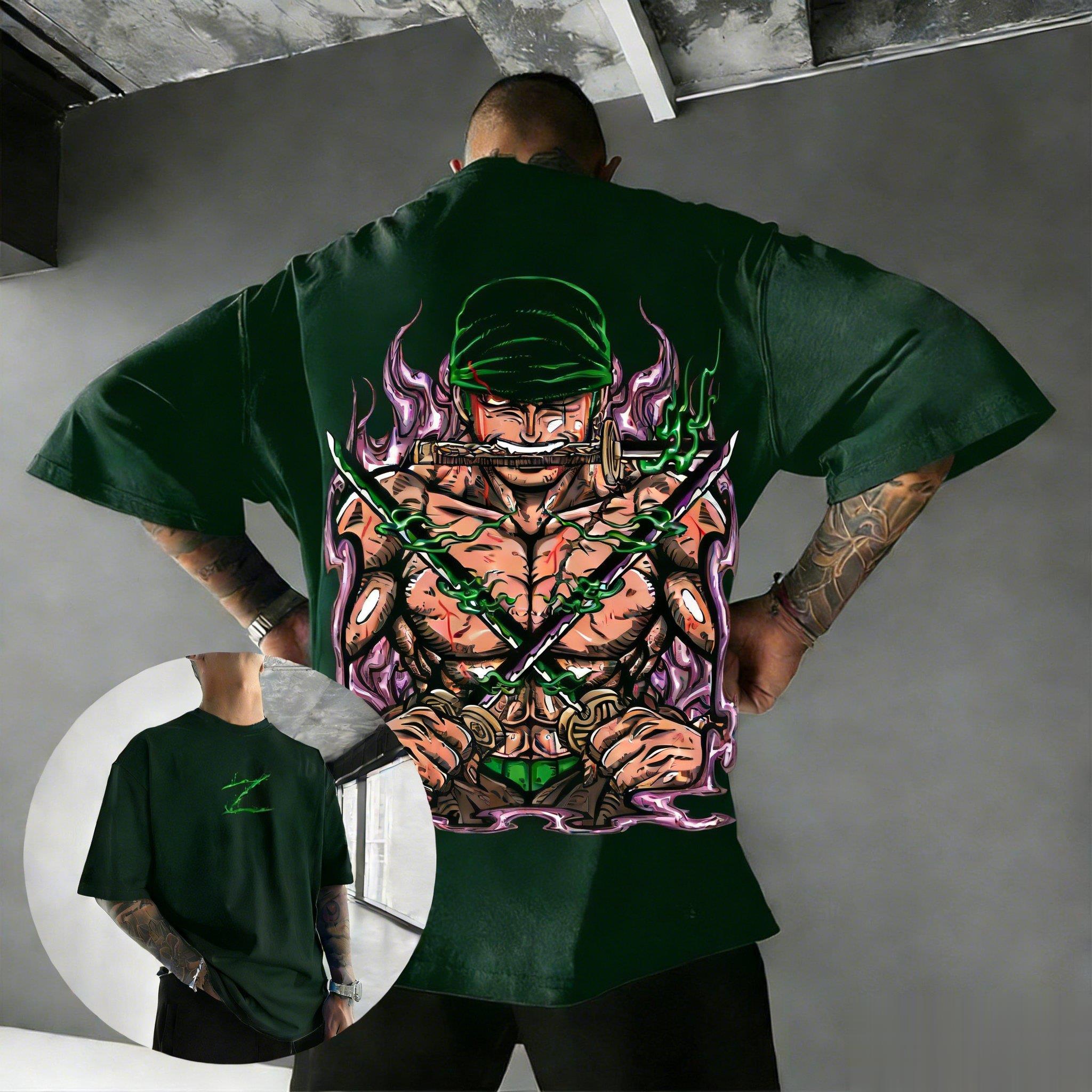 One Piece Zoro Graphic T Shirt Men Women Short Sleeve Tee Anime Print 2026 Summer Y2k Streetwear Oversized Casual Tops Unisex L
One Piece Zoro Graphic T Shirt Men Women Short Sleeve Tee Anime Print 2026 Summer Y2k Streetwear Oversized Casual Tops Unisex L