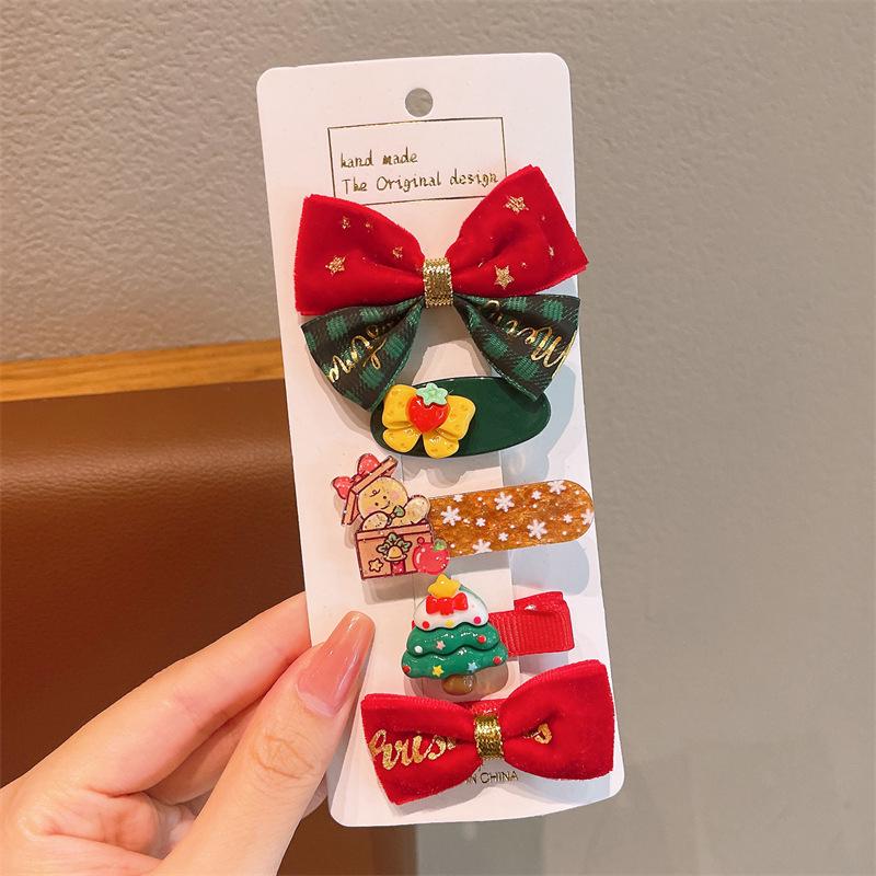 Children s Christmas Red Bow Snowman Hair Clip - Holiday Dress-Up Accessory
Children s Christmas Red Bow Snowman Hair Clip - Holiday Dress-Up Accessory
