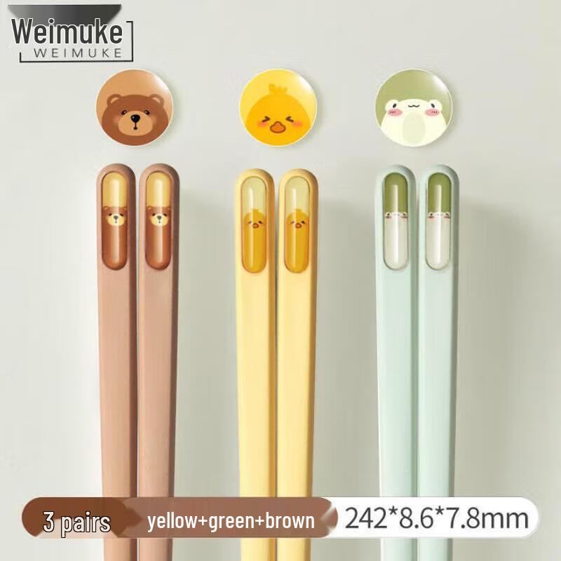Weimuke Macaron Cartoon Alloy Chopsticks
Weimuke Macaron Cartoon Alloy Chopsticks