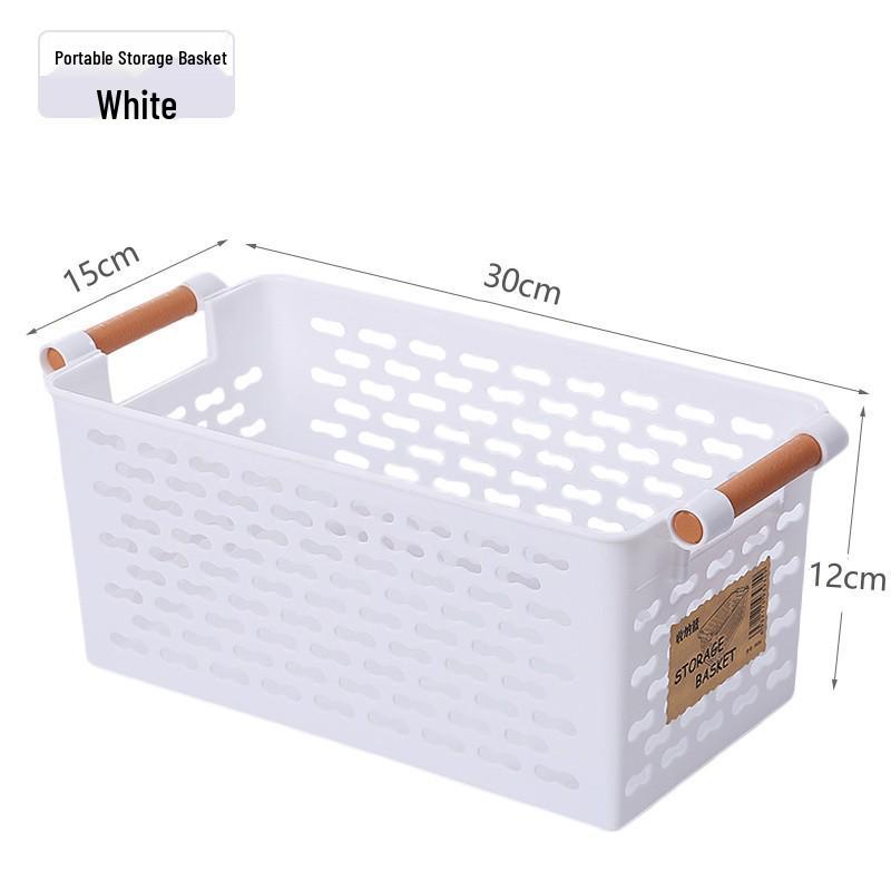 Multipurpose Plastic Storage Basket for Bathroom, Kitchen, and Desktop Clutter 30x15x12 cm білий
Multipurpose Plastic Storage Basket for Bathroom, Kitchen, and Desktop Clutter 30x15x12 cm білий