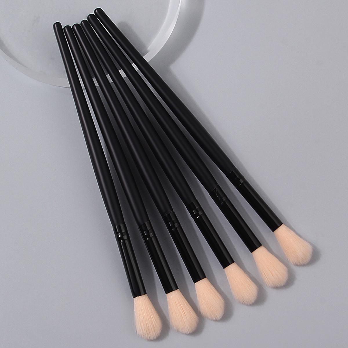 6PCS Black Wooden Handle Makeup Brush Set-Multi-Use Blush/Flame-Shaped Highlighter Brush|Soft Bristle | Professional Makeup Tool чёрный
6PCS Black Wooden Handle Makeup Brush Set-Multi-Use Blush/Flame-Shaped Highlighter Brush|Soft Bristle | Professional Makeup Tool чёрный