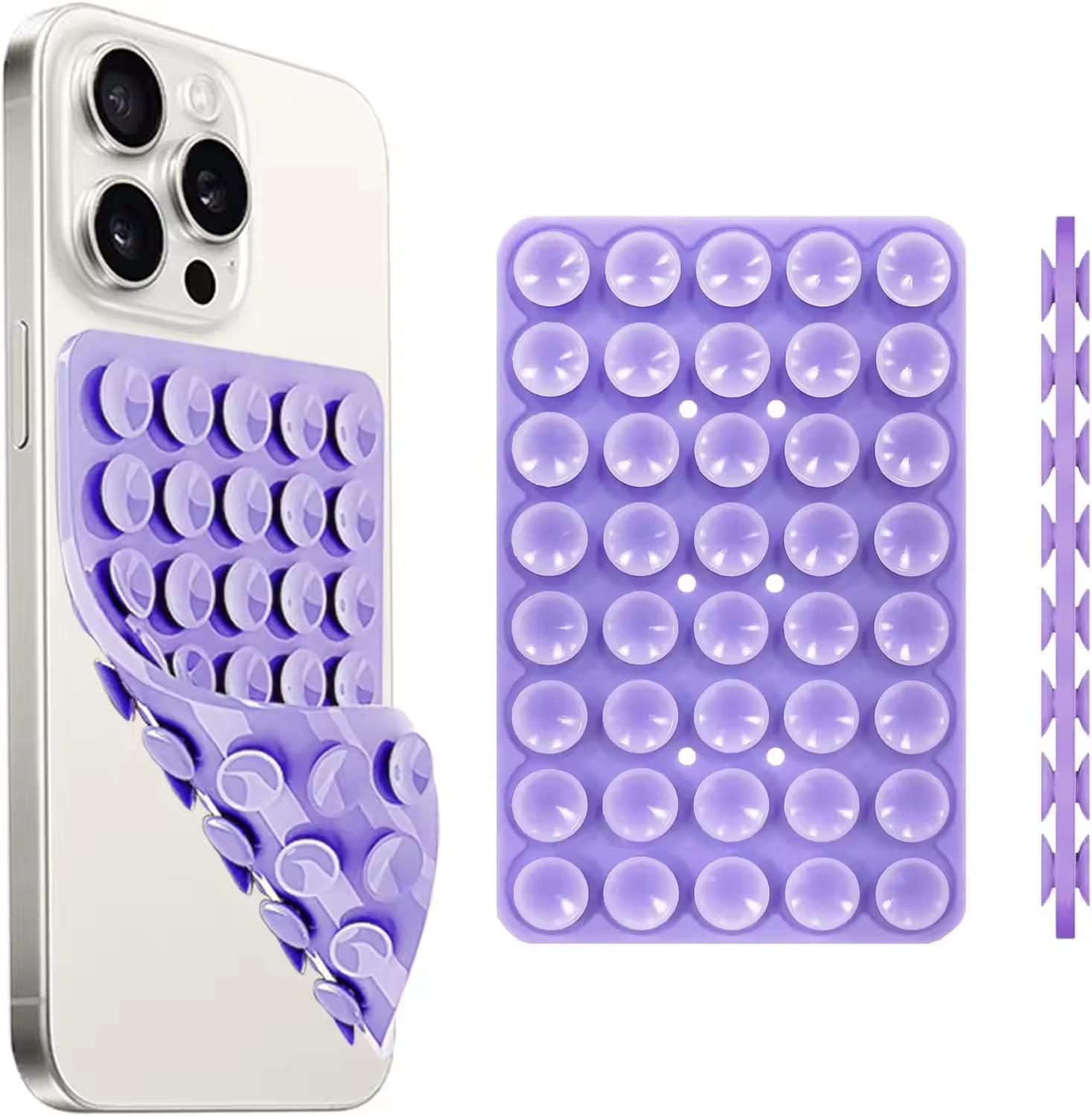 Силиконовый присоска держатель для телефона Двусторонний держатель для рук с сильным захватом для селфи и видео для iPhone Android
Силиконовый присоска держатель для телефона Двусторонний держатель для рук с сильным захватом для селфи и видео для iPhone Android