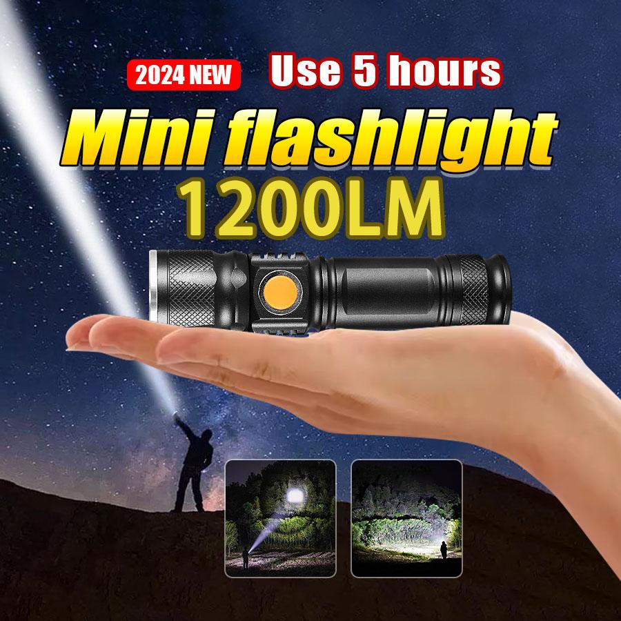 Мини-фонарик T6 Wick Torch Zoomable Light Портативный фонарь Встроенный аккумуляторный фонарик Водонепроницаемый светодиодный фонарь чёрный
Мини-фонарик T6 Wick Torch Zoomable Light Портативный фонарь Встроенный аккумуляторный фонарик Водонепроницаемый светодиодный фонарь чёрный