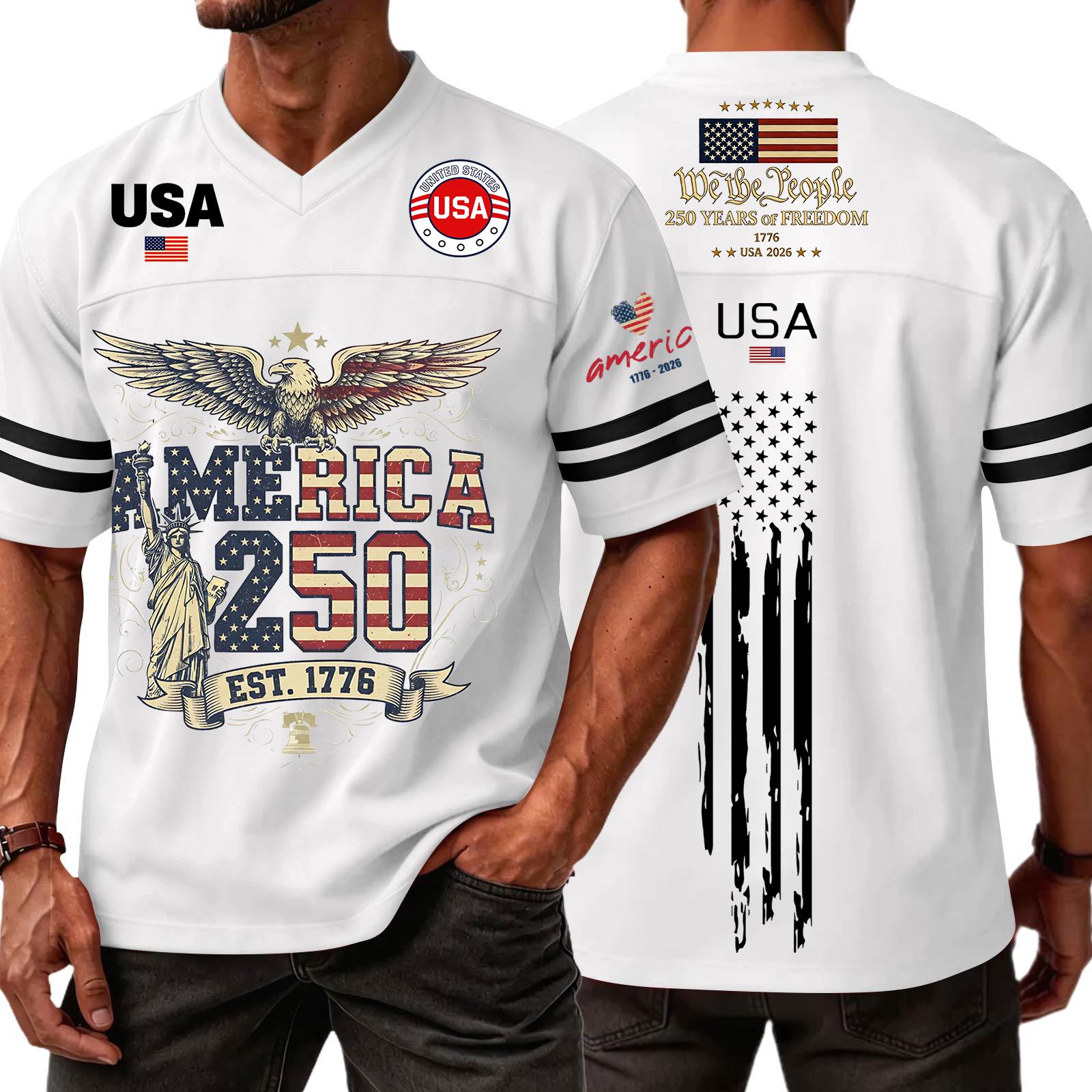 Men s Casual Fashion V-Neck Independence Day Print Short Sleeve Sports T-Shirt Top XS білий
Men s Casual Fashion V-Neck Independence Day Print Short Sleeve Sports T-Shirt Top XS білий
