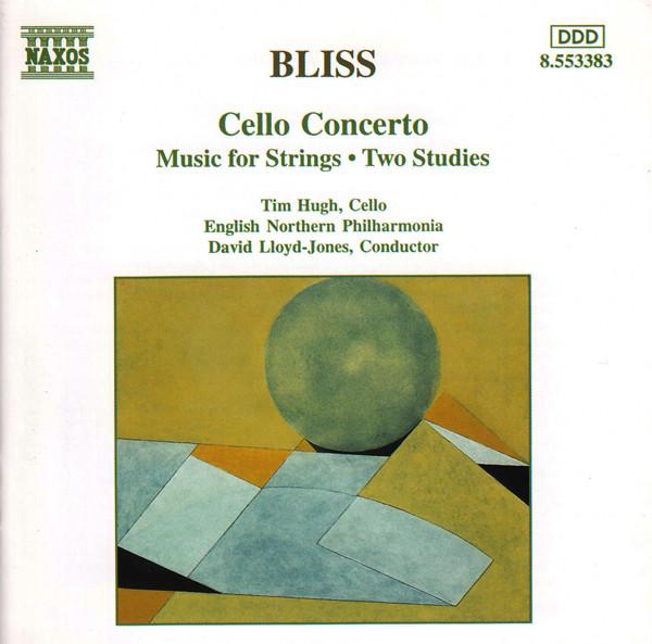 CD ARTHUR BLISS - TIM HUGH, ENGLISH NO - Cello Concerto / Music For Strings 8553383 Naxos 1996 Non Japan ObiClassical Used
CD ARTHUR BLISS - TIM HUGH, ENGLISH NO - Cello Concerto / Music For Strings 8553383 Naxos 1996 Non Japan ObiClassical Used