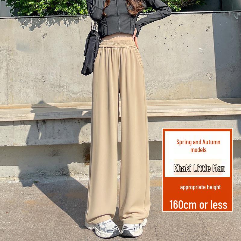Women s White High-Waisted Wide-Leg Pants - Slim-Fit, Casual Summer Drape, Versatile Straight-Leg. XXXL for 155-170 jin
Women s White High-Waisted Wide-Leg Pants - Slim-Fit, Casual Summer Drape, Versatile Straight-Leg. XXXL for 155-170 jin