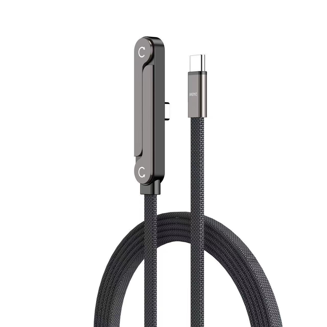 240W Foldable C to C Charging Cable for Apple & Huawei Tablets - Fast Charge & Data Transfer
240W Foldable C to C Charging Cable for Apple & Huawei Tablets - Fast Charge & Data Transfer