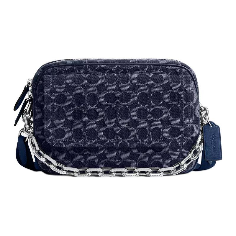 COACH Charter 23 Flap Detachable Chain Strap Denim Shoulder Handbag Medium Men s Dark Blue синій
COACH Charter 23 Flap Detachable Chain Strap Denim Shoulder Handbag Medium Men s Dark Blue синій