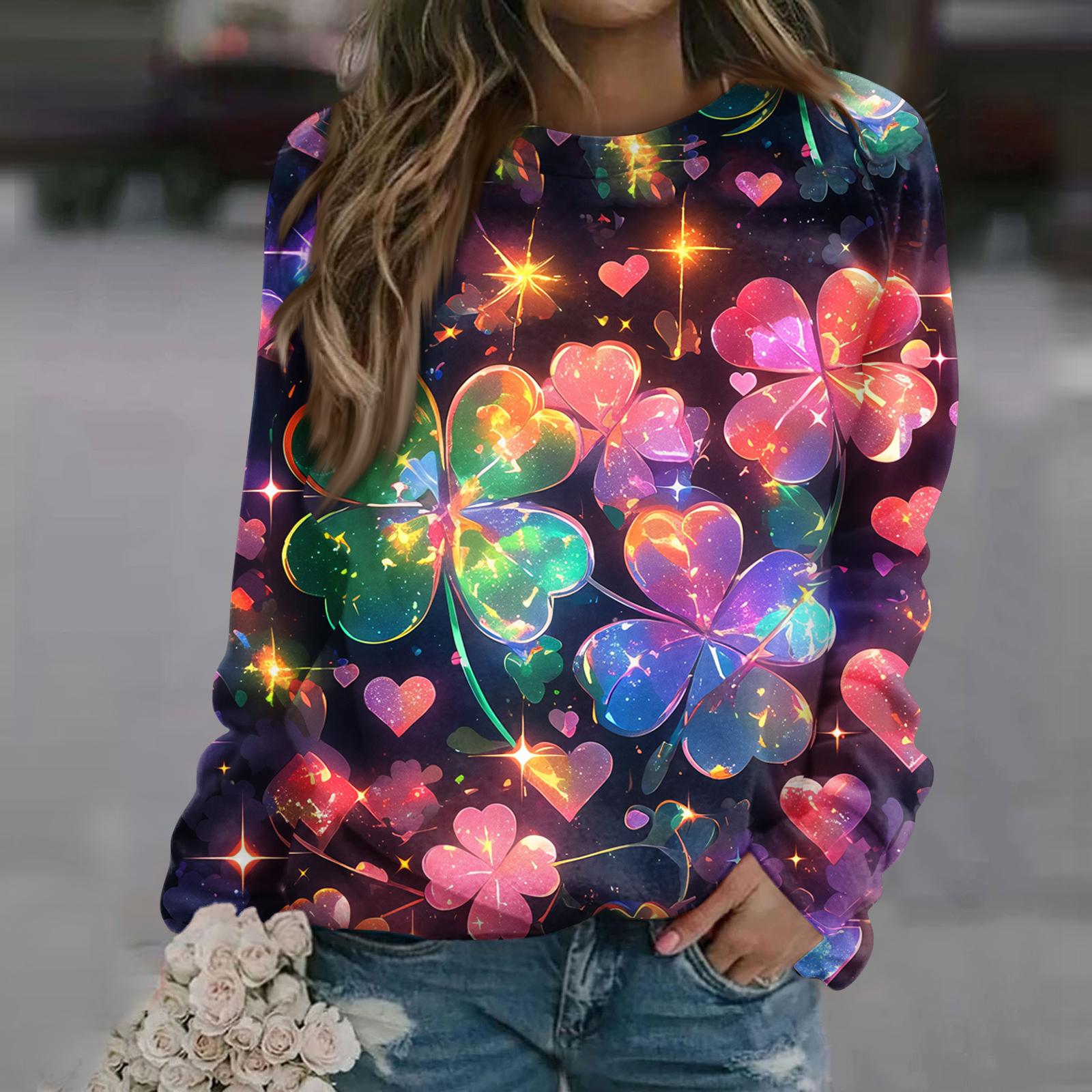 Женский модный повседневный свитшот с длинным рукавом и принтом на шее XL
Женский модный повседневный свитшот с длинным рукавом и принтом на шее XL