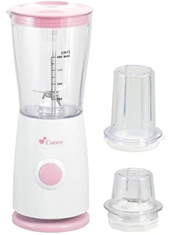Maruyama Cuore Compact Mixer with Mill Juicer Powder Pink Baby Food Liquid Food CU-403CM(P)
Maruyama Cuore Compact Mixer with Mill Juicer Powder Pink Baby Food Liquid Food CU-403CM(P)