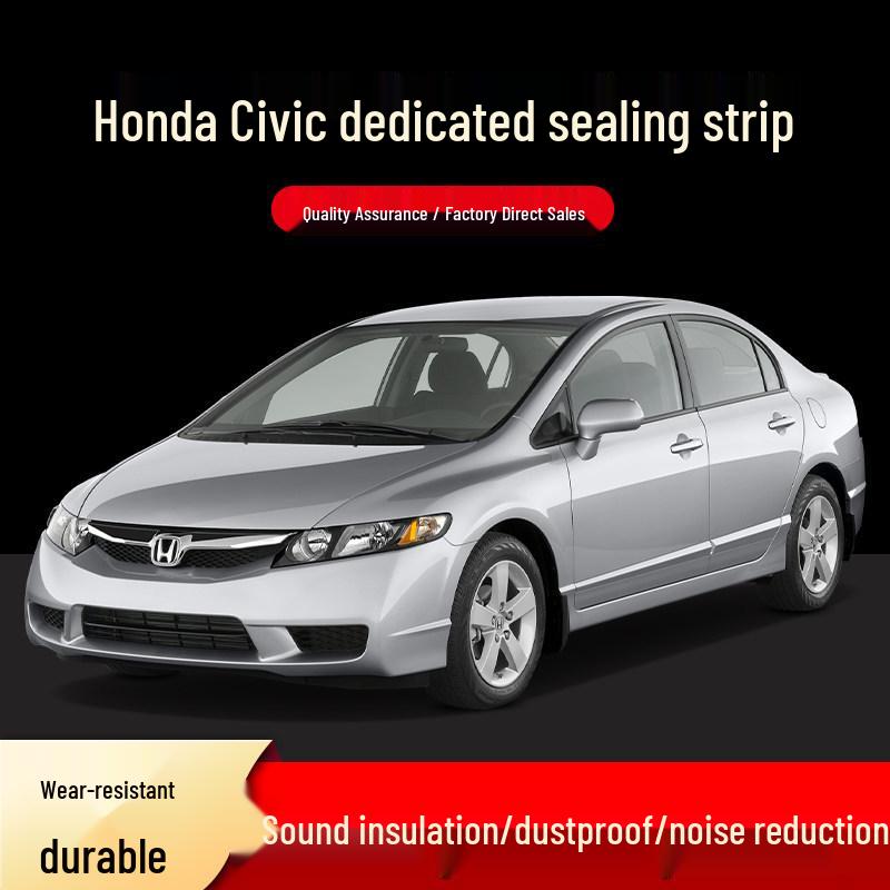 Honda Civic 8th-10th Gen Sound Insulation & Door Dustproof Sealing Strips Sealing strip + four-door package
Honda Civic 8th-10th Gen Sound Insulation & Door Dustproof Sealing Strips Sealing strip + four-door package
