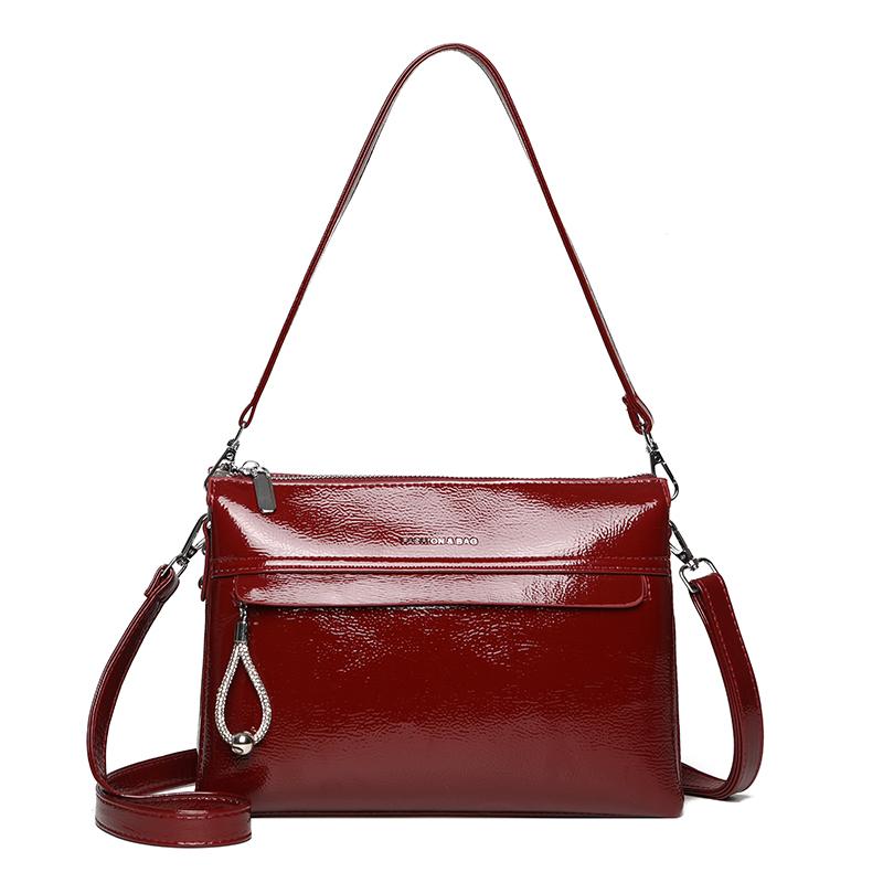Genuine Brand Oil wax Leather Shoulder Bag Women Fashion Tote Bags Female Solid Color Purse Simple Design Handbag Commuting Sac 16cm 10cm 19cm
Genuine Brand Oil wax Leather Shoulder Bag Women Fashion Tote Bags Female Solid Color Purse Simple Design Handbag Commuting Sac 16cm 10cm 19cm