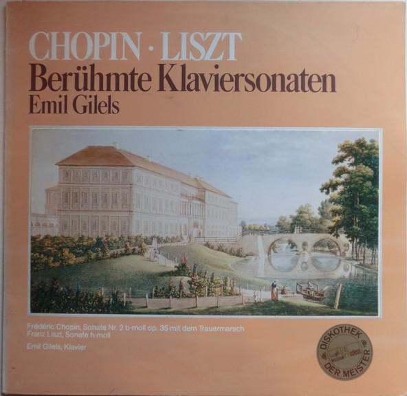 LP Record FRDRIC CHOPIN FRANZ LISZT EMI Berhmte Klaviersonaten 63746 Melodia Auslese 1975 Germany Classical Used
LP Record FRDRIC CHOPIN FRANZ LISZT EMI Berhmte Klaviersonaten 63746 Melodia Auslese 1975 Germany Classical Used