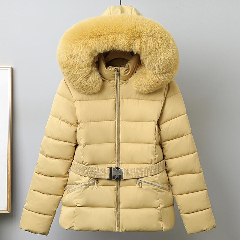 Модное зимнее пальто женское парки с капюшоном воротник из искусственного меха толстые теплые женские куртки с поясом 3XL
Модное зимнее пальто женское парки с капюшоном воротник из искусственного меха толстые теплые женские куртки с поясом 3XL