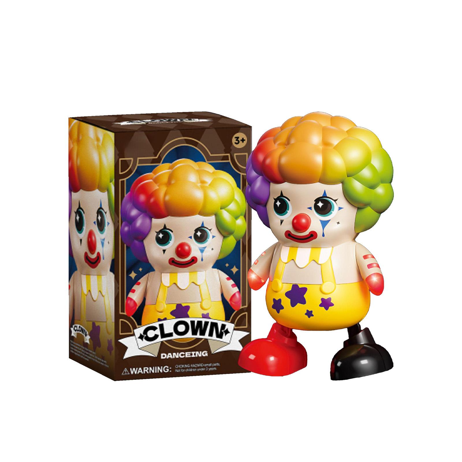 Dancing Clown Toy with Movable Arms and Legs Battery Operated Interactive Play Figure Suitable for Children Ages 3 and Up One Size
Dancing Clown Toy with Movable Arms and Legs Battery Operated Interactive Play Figure Suitable for Children Ages 3 and Up One Size