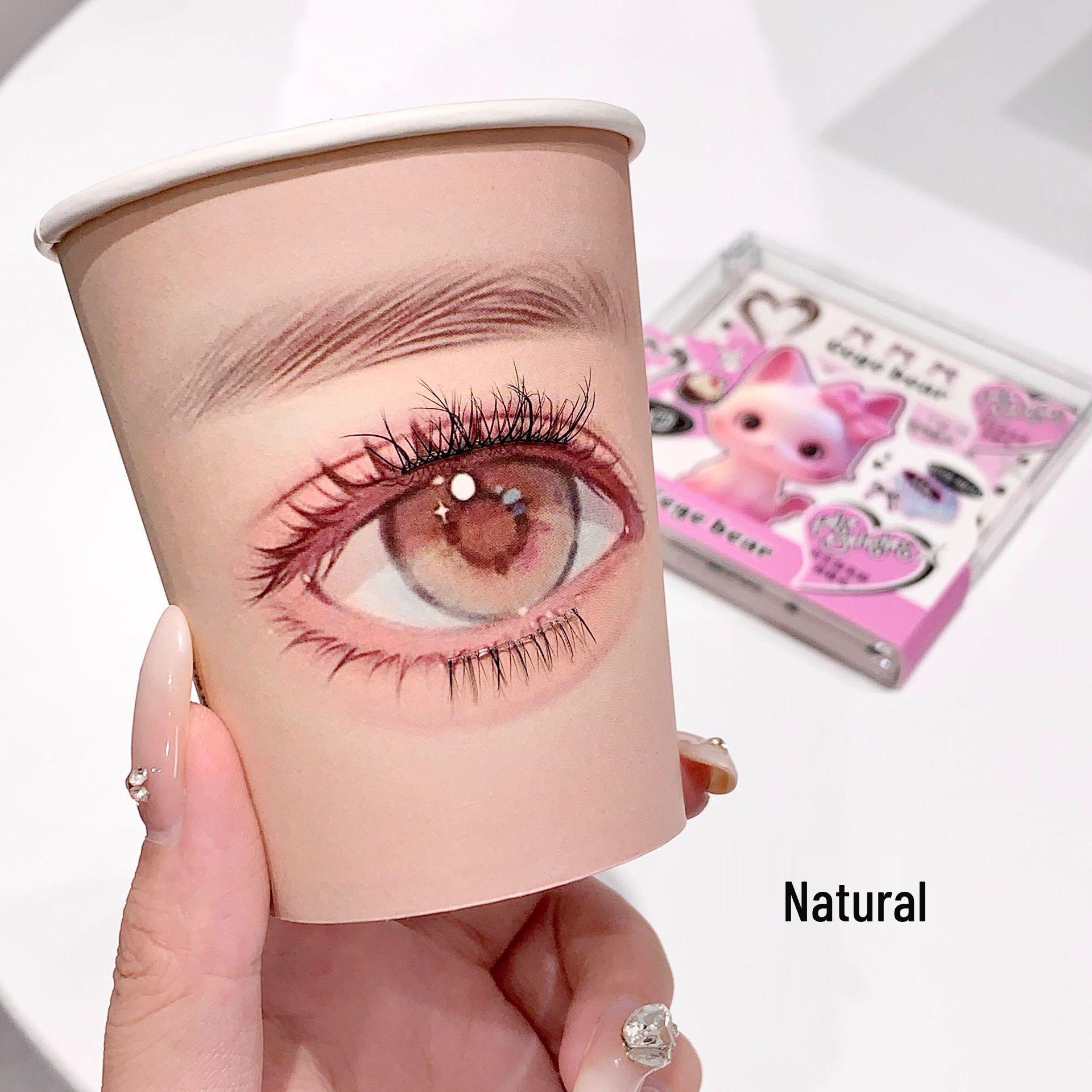 Gegebear Gogo Little Bear Glue-Free False Eyelashes - Natural, Curled, Segmented Lower Lashes for Photogenic Korean & Western Styles
Gegebear Gogo Little Bear Glue-Free False Eyelashes - Natural, Curled, Segmented Lower Lashes for Photogenic Korean & Western Styles