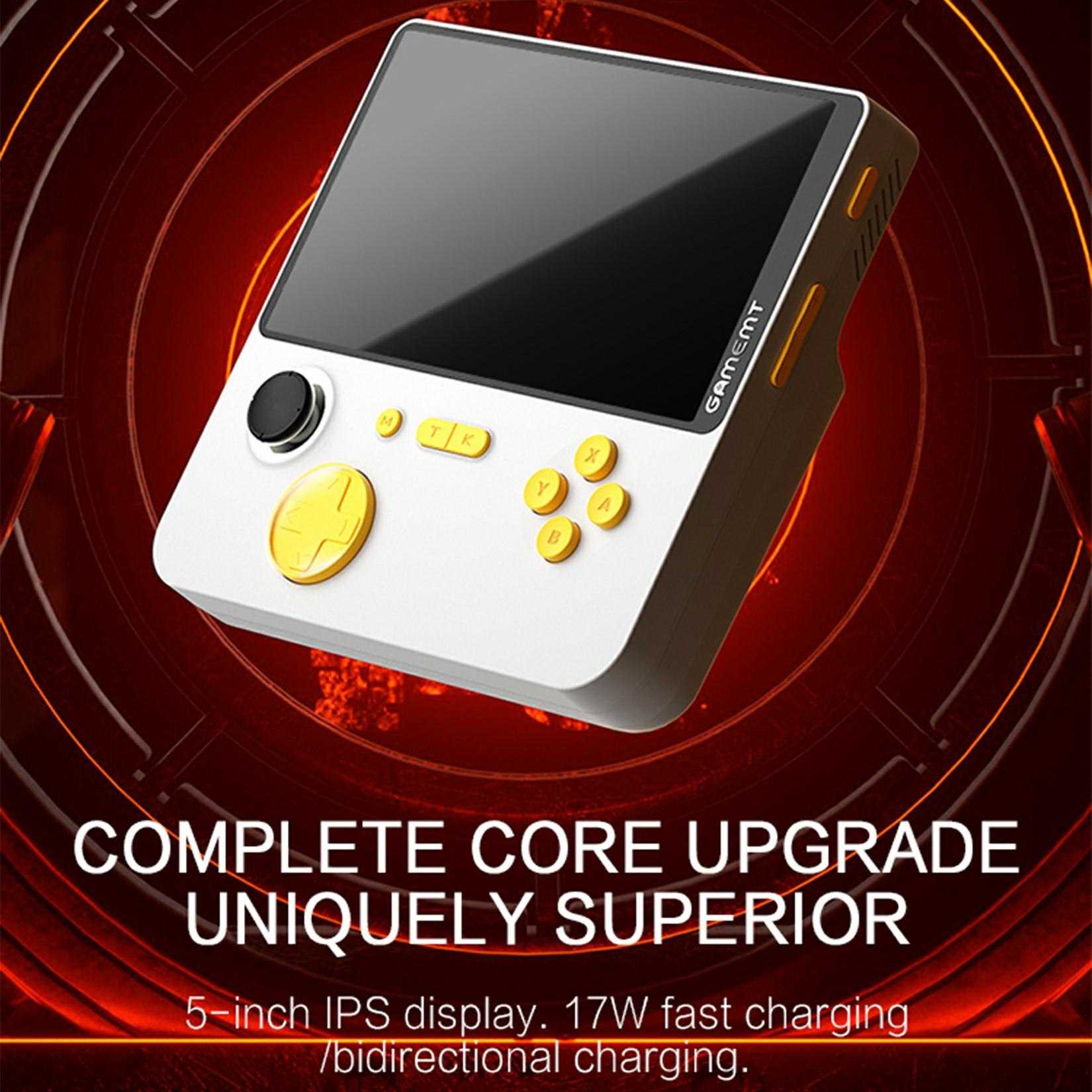 E5 5.0-inch Retro Handheld Game Console Mini Arcade Game Machine Support HD TV Connection with 128G Memory Card Purple
E5 5.0-inch Retro Handheld Game Console Mini Arcade Game Machine Support HD TV Connection with 128G Memory Card Purple