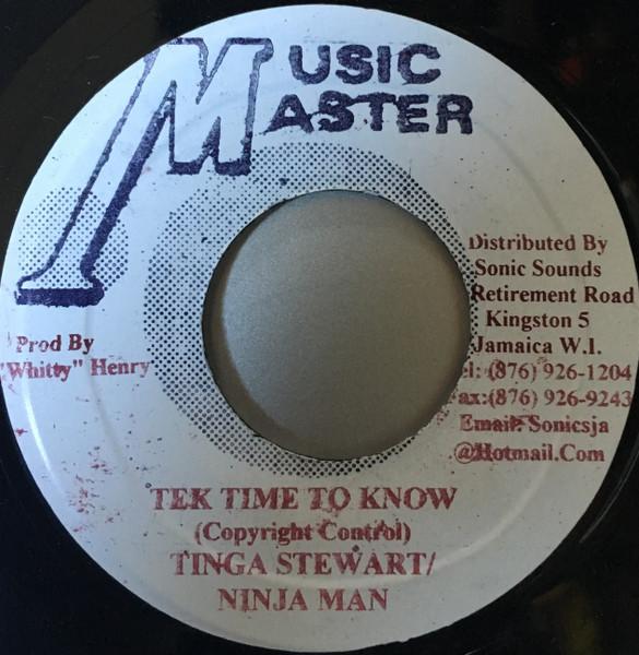 7inch Record NINJAMAN TINGA STEWART Tek Time To Know NONE Music Master Jamaica Reggae Ska Dub Used
7inch Record NINJAMAN TINGA STEWART Tek Time To Know NONE Music Master Jamaica Reggae Ska Dub Used
