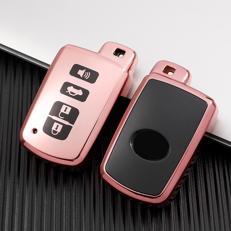 Чехол для дистанционного ключа из ТПУ для Toyota Avalon Camry Corolla RAV4 Highlander Auris CHR Land Cruiser, автоаксессуары розовый
Чехол для дистанционного ключа из ТПУ для Toyota Avalon Camry Corolla RAV4 Highlander Auris CHR Land Cruiser, автоаксессуары розовый