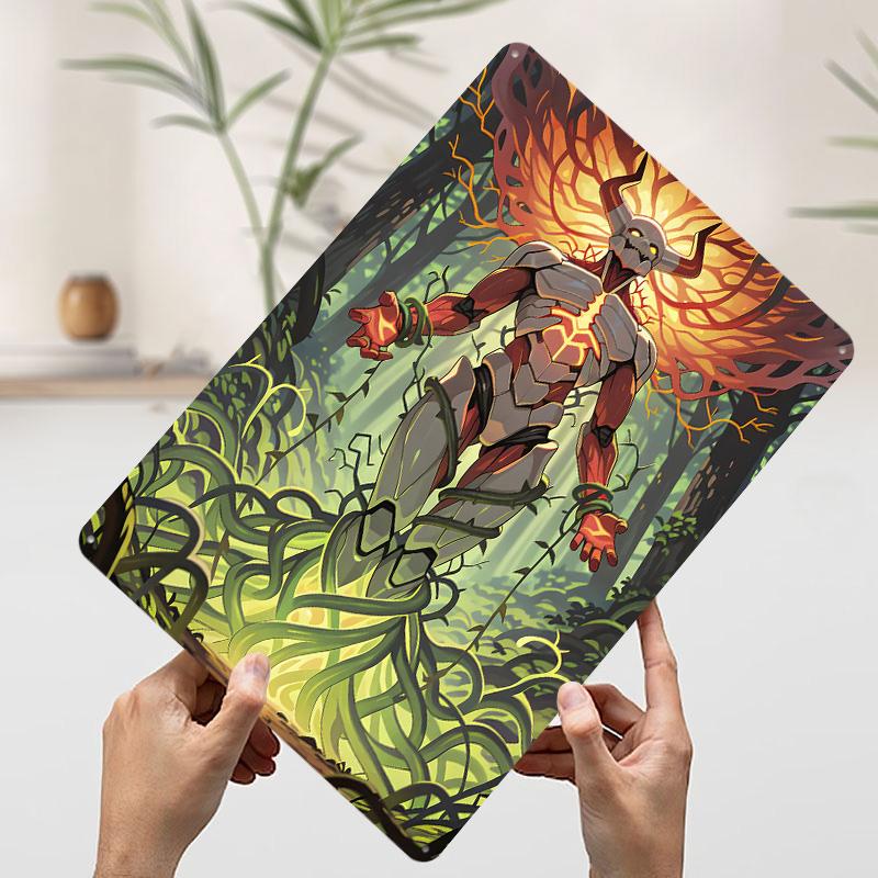 Mechanical Forest Guardian Tinplate Poster Customized Wall Art Vintage Retro Metal Signs for Gamer Room Decoration At Home Decor 20x30cm(7.8x11.8inch)
Mechanical Forest Guardian Tinplate Poster Customized Wall Art Vintage Retro Metal Signs for Gamer Room Decoration At Home Decor 20x30cm(7.8x11.8inch)