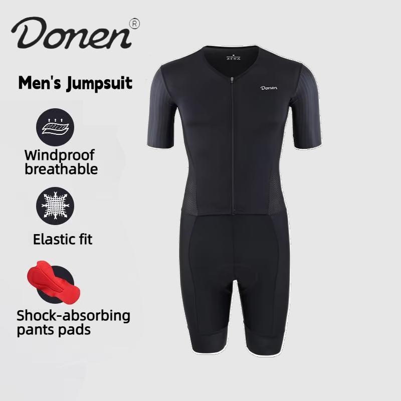 DONEN Cycling Suit Jumpsuit Summer Men s Short-sleeved Cycling Suit Tight Breathable Quick-drying Bicycle Cycling Jersey Man S
DONEN Cycling Suit Jumpsuit Summer Men s Short-sleeved Cycling Suit Tight Breathable Quick-drying Bicycle Cycling Jersey Man S
