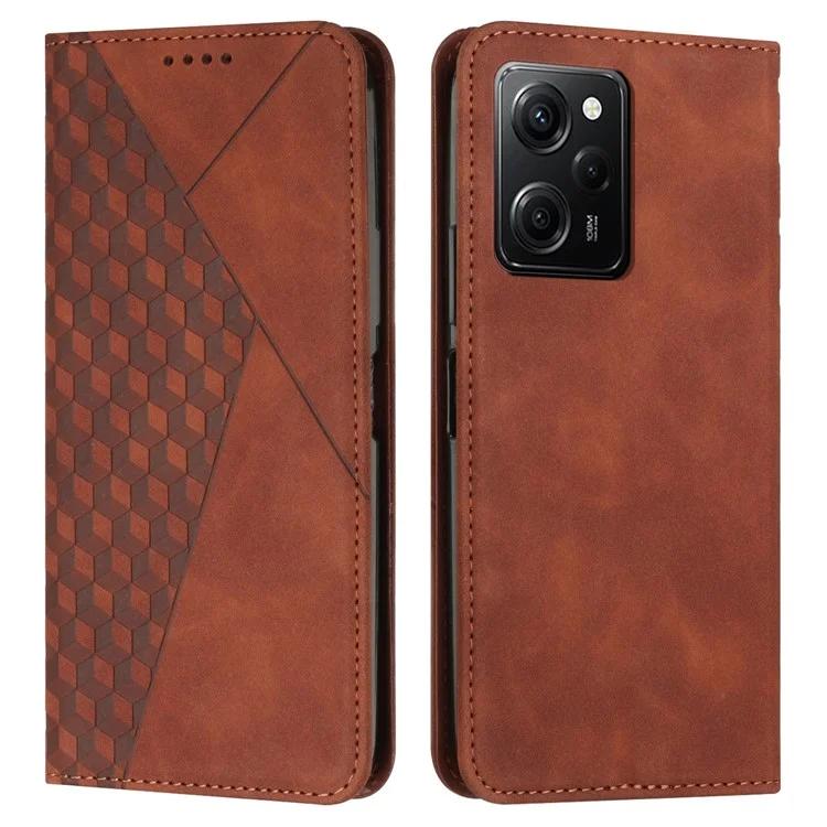 For Xiaomi Redmi Note 12 Pro Speed 5G / Poco X5 Pro 5G Cell Phone Case Stand Wallet Imprinted Rhombus Pattern Leather Cover
For Xiaomi Redmi Note 12 Pro Speed 5G / Poco X5 Pro 5G Cell Phone Case Stand Wallet Imprinted Rhombus Pattern Leather Cover