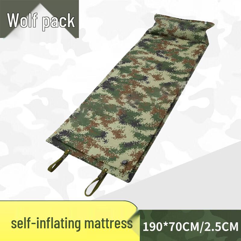 Automatic Inflatable Camping Sleeping Pad with Pillow
Automatic Inflatable Camping Sleeping Pad with Pillow