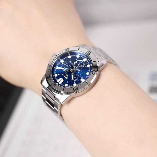 Casio Мужские повседневные многофункциональные металлические часы с календарем и датой 1374 синего цвета
Casio Мужские повседневные многофункциональные металлические часы с календарем и датой 1374 синего цвета