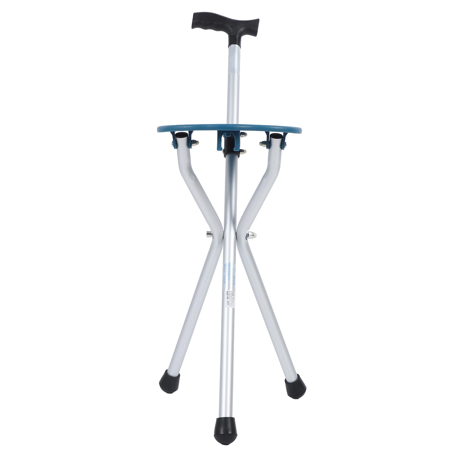 Folding Canes with Seat Adjustable Anti Slip Ergonomic Grip Lightweight Walking Stick Chair for Elderly Users
Folding Canes with Seat Adjustable Anti Slip Ergonomic Grip Lightweight Walking Stick Chair for Elderly Users