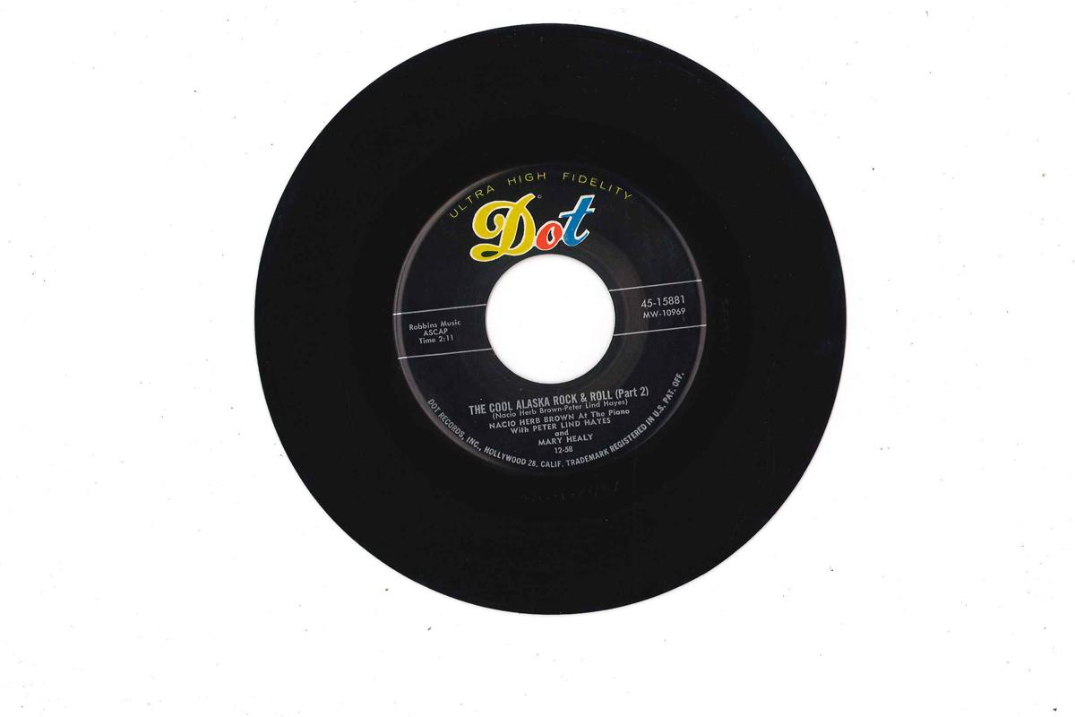 7inch Record PETER LIND HAYES & MARY HEALY - Cool Alaska Rock & Roll 4515881 DOT 1958 US Rock Used
7inch Record PETER LIND HAYES & MARY HEALY - Cool Alaska Rock & Roll 4515881 DOT 1958 US Rock Used