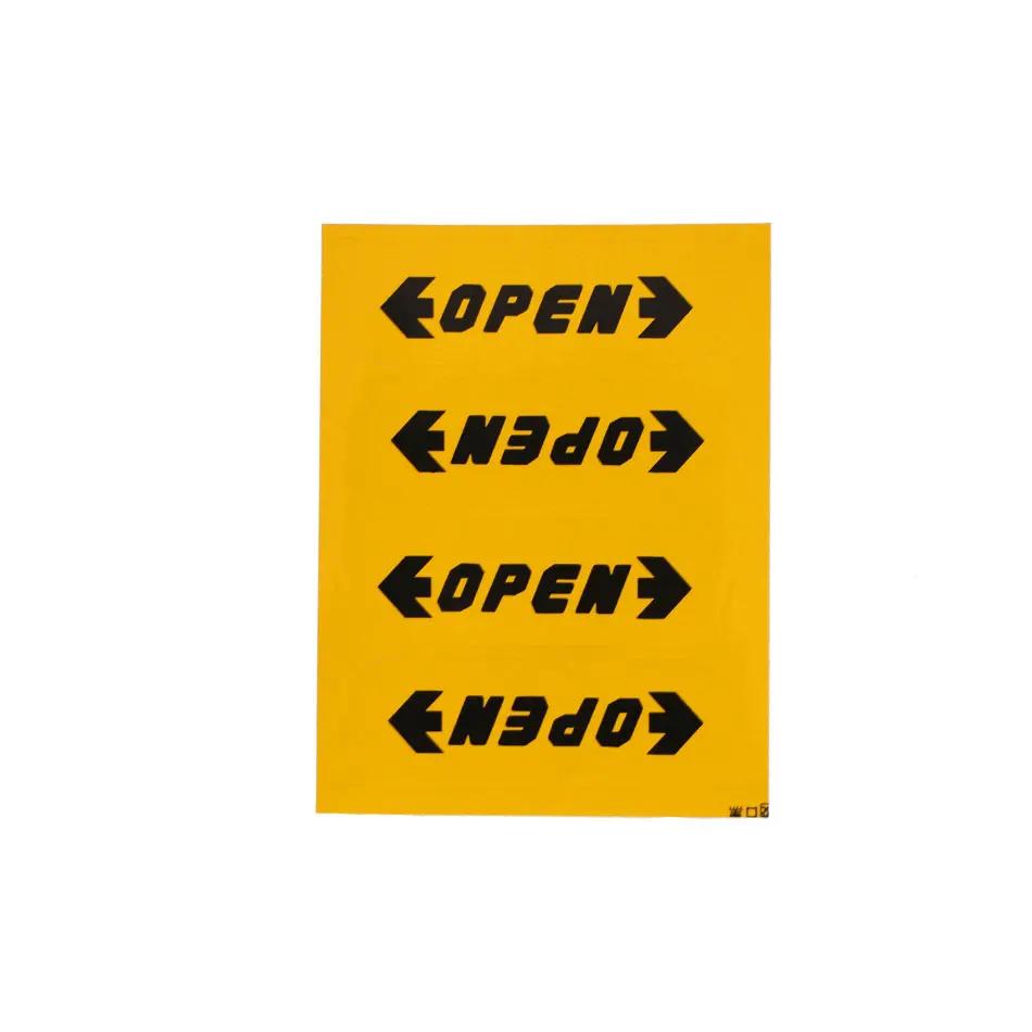 Door OPEN Sticker Car Opening Safety Warning Reflective Stickers Decals 4Pcs Anti-Collision Decorative Sticker Accessories жовтий
Door OPEN Sticker Car Opening Safety Warning Reflective Stickers Decals 4Pcs Anti-Collision Decorative Sticker Accessories жовтий