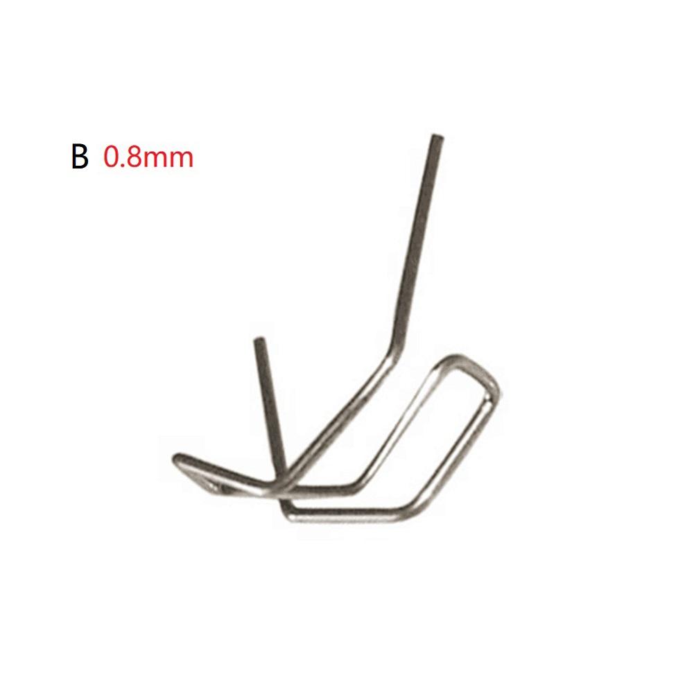 100 шт. 0,6/0,8 мм горячая скоба для автомобильного бампера для сварки пластика
100 шт. 0,6/0,8 мм горячая скоба для автомобильного бампера для сварки пластика
